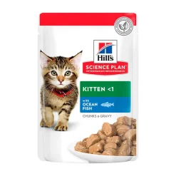Hill's Science Plan Kitten Pescado Azul sobre para gatos Discount