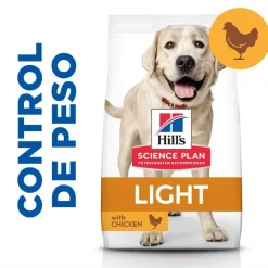Hill's Science Plan Light Adult Pollo pienso para perros Clearance
