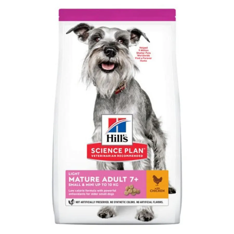 Hill's Science Plan Light Mature Adult small y mini pollo pienso para perros
