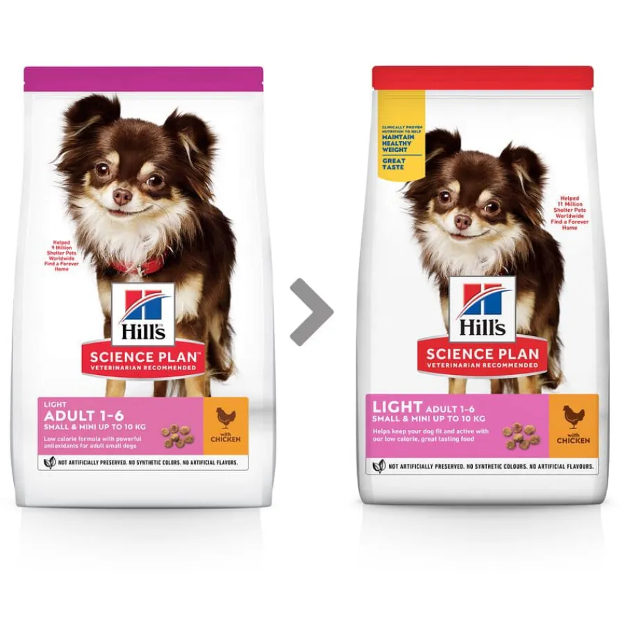 Hill's Science Plan Light Adult Small y Mini Pollo pienso para perros Best