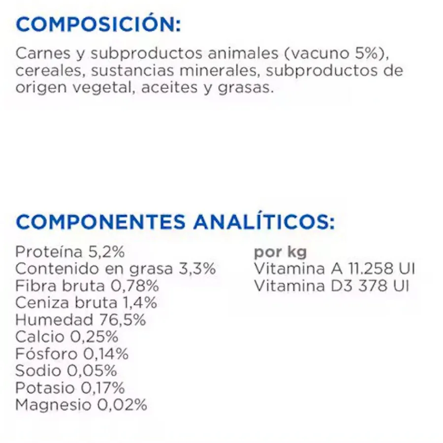 Hill's Science Plan Mature Adult 7+ Ternera en Paté lata para perros Clearance
