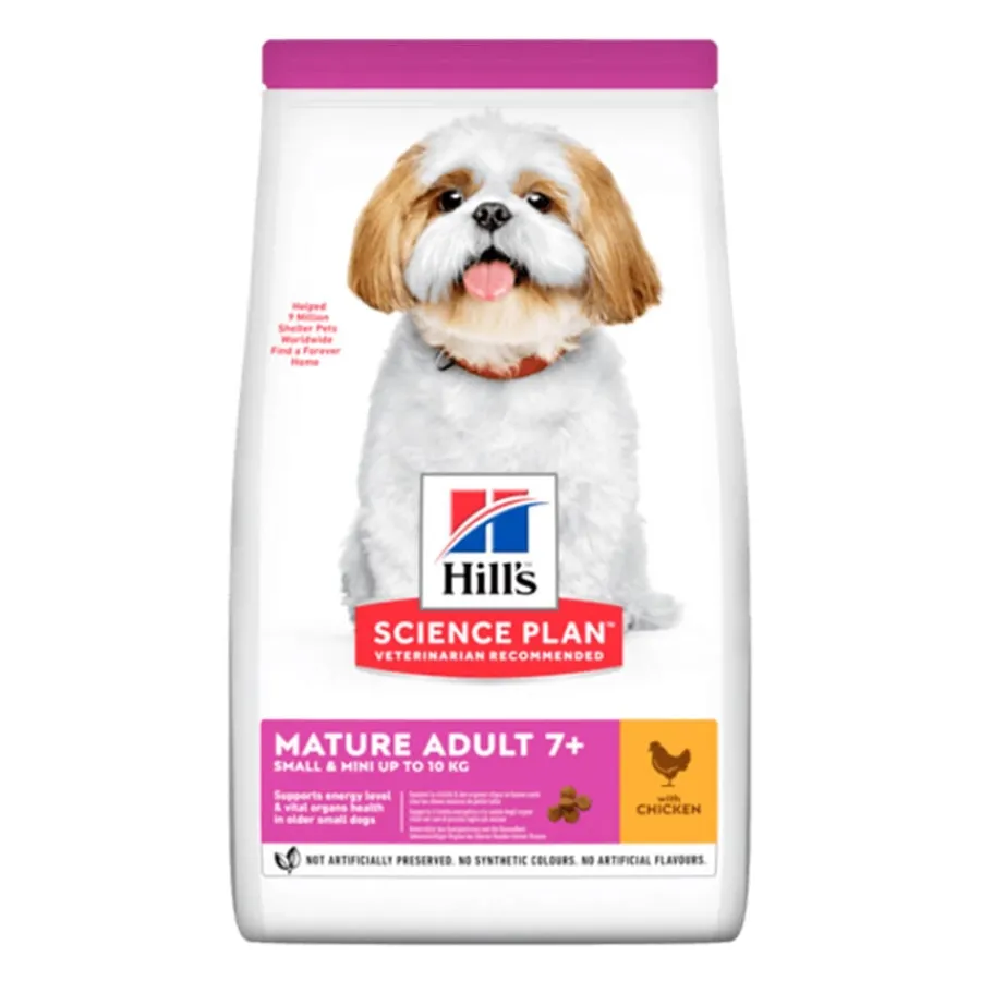 Hill's Science Plan Mature Adult Small y Mini pollo pienso para perros Clearance
