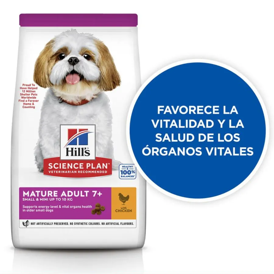 Hill's Science Plan Mature Adult Small y Mini pollo pienso para perros Clearance