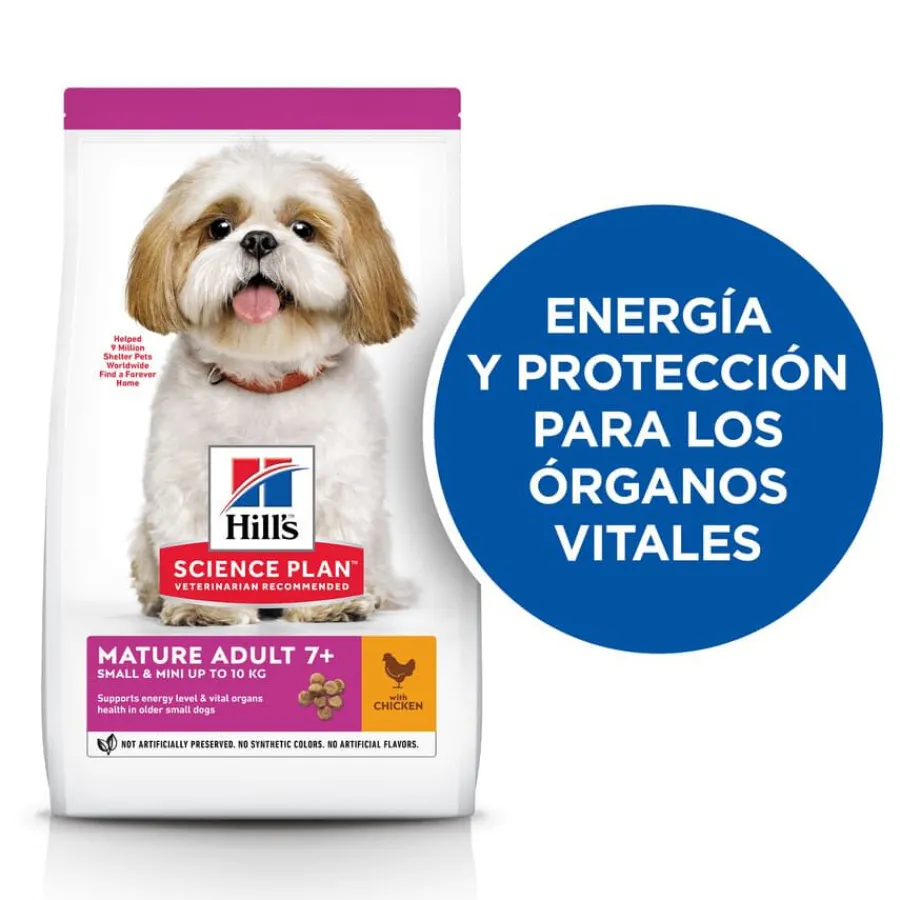 Hill's Science Plan Mature Adult Small y Mini pollo pienso para perros Clearance