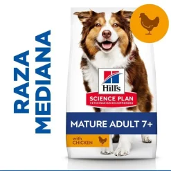 Hill's Science Plan Mature Adult Medium Pollo pienso para perros New