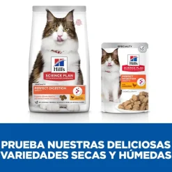 Hill's Science Plan Perfect Digestion Adult Pollo Pienso para gatos Online