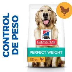 Hill's Science Plan Perfect Weight Adult Large Pollo pienso para perros Best