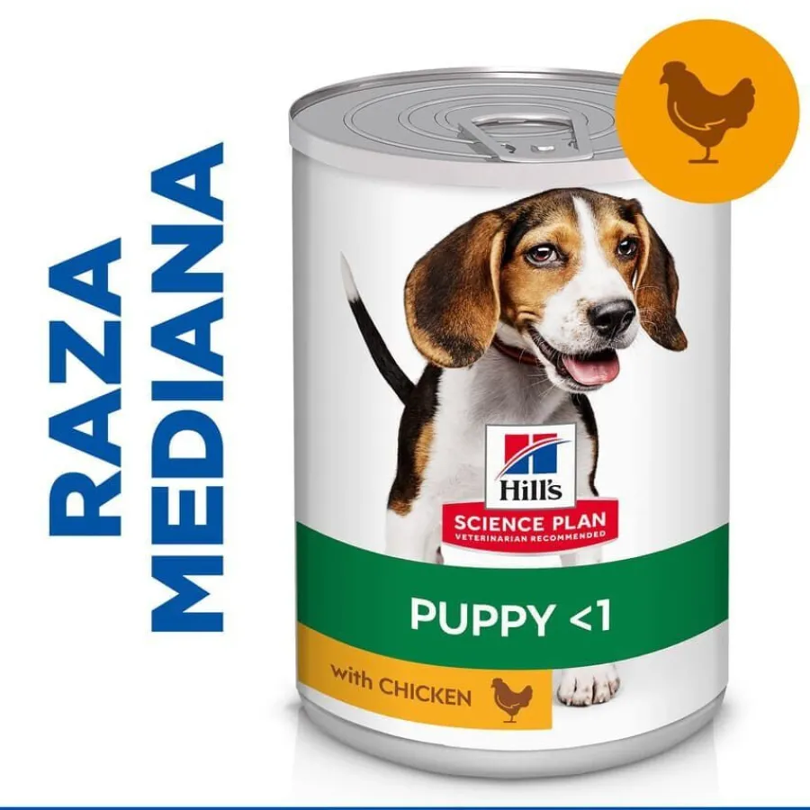 Hill's Science Plan Puppy pollo lata para perros