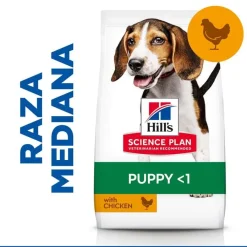 Hill's Science Plan Puppy Medium pollo pienso para perro Outlet