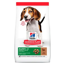Hill's Science Plan Puppy Medium Cordero y arroz Pienso para perros Discount