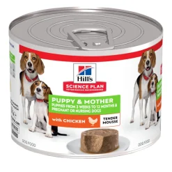 Hill's Science Plan PuppyyMother Mousse de Pollo lata para perros Clearance