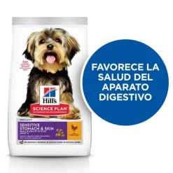 Hill's Science Plan Sensitive Stomach y Skin Small y Mini Pollo pienso para perros