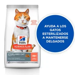 Hill's Science Plan Sterilised Adult Salmón pienso para gatos Outlet