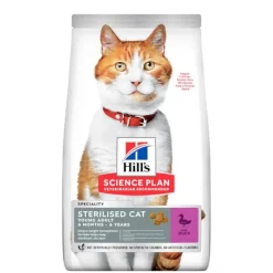 Hill's Science Plan Sterilised Young Adult Pato pienso para gatos New
