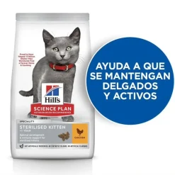 Hill's Science Plan Sterilised Kitten Pollo pienso para gatos Discount