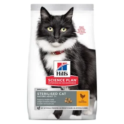 Hill's Science Plan Sterilised Mature Adult Pollo pienso para gatos Sale