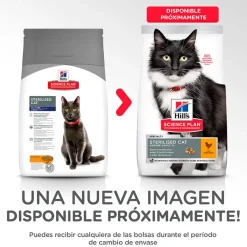 Hill's Science Plan Sterilised Mature Adult Pollo pienso para gatos Sale