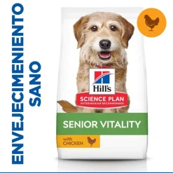 Hill's Science Plan Youthful Vitality Adult +7 Small y Mini Pollo pienso para perros Outlet