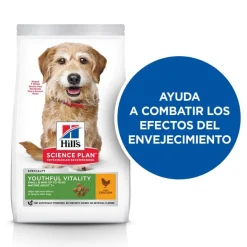 Hill's Science Plan Youthful Vitality Adult +7 Small y Mini Pollo pienso para perros Outlet