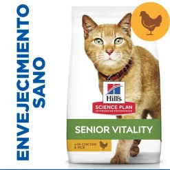 Hill's Science Plan Youthful Vitality Pollo pienso para gatos