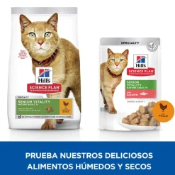 Hill's Science Plan Youthful Vitality Pollo pienso para gatos