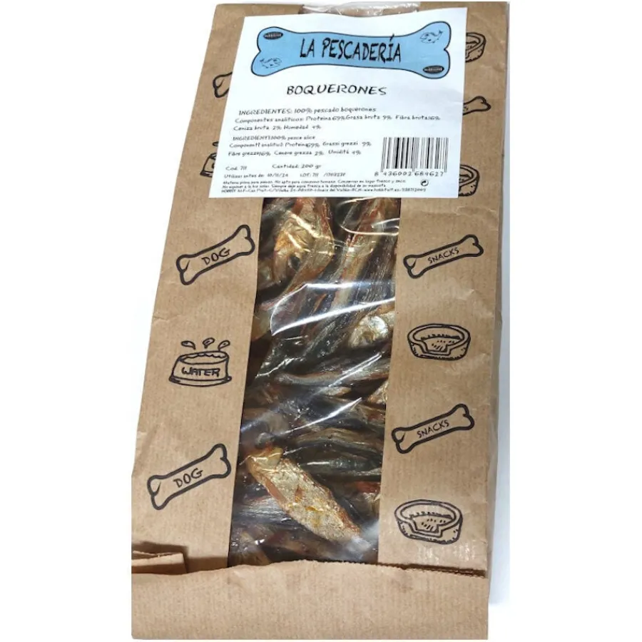 Hobbitalf La Pescadería Boquerones para perros Hot