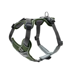 Hunter Divo Arnés verde y gris para perros Discount