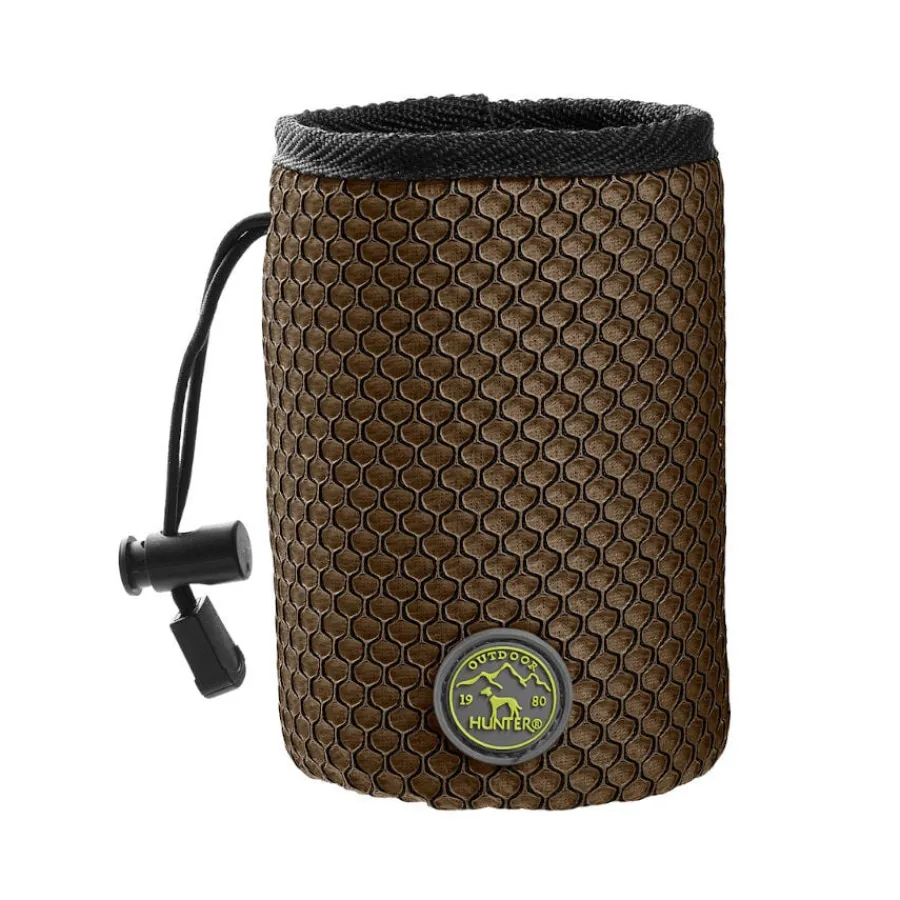 Hunter Hilo Basic Portagolosinas marrón para perros Hot