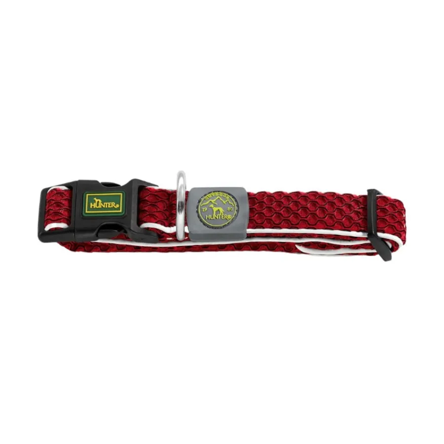Hunter Hilo Vario Basic Collar rojo para perros Online