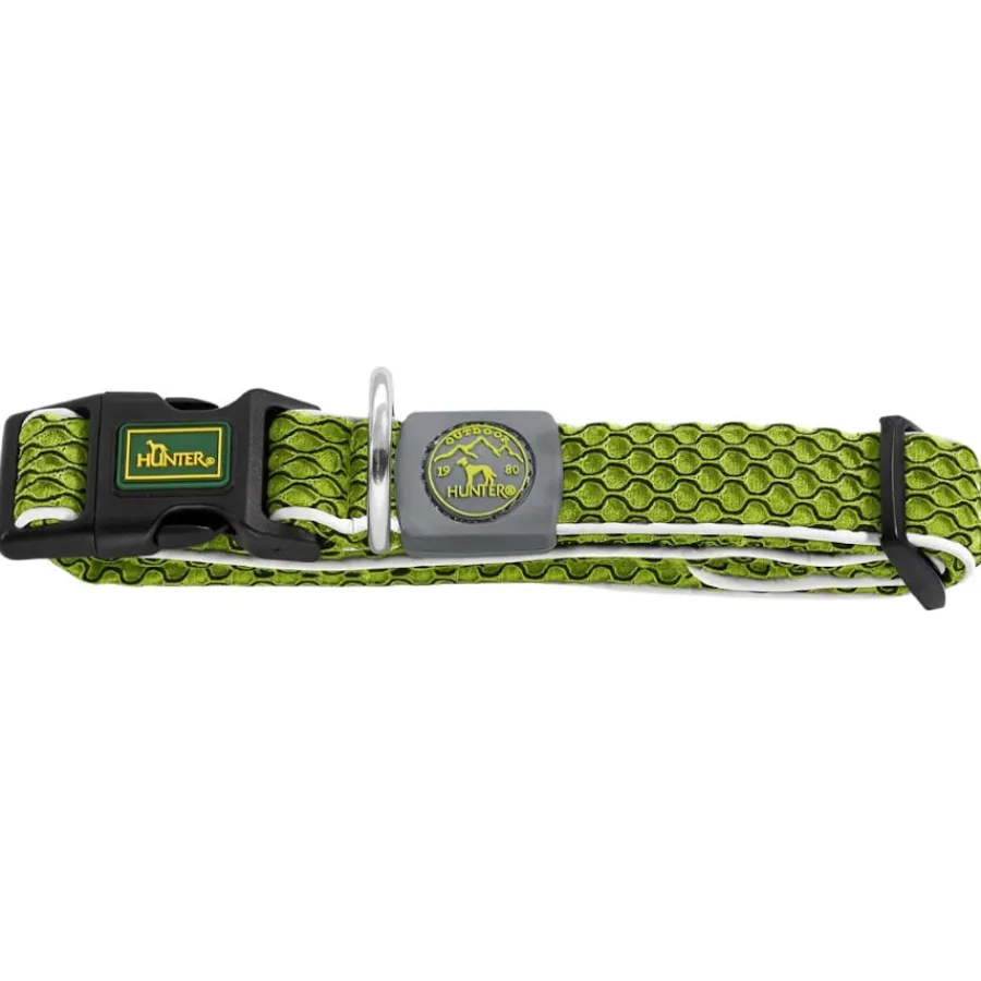Hunter Hilo Vario Basic Collar verde para perros Clearance