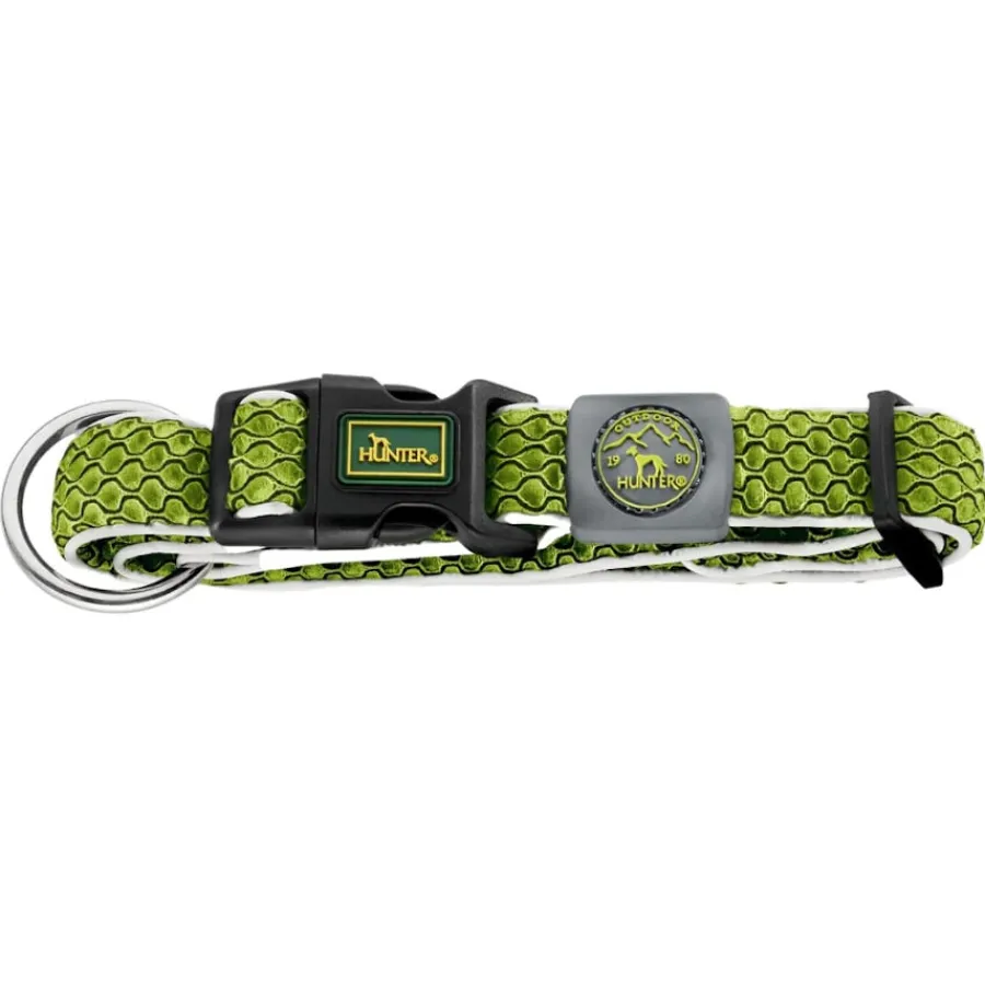 Hunter Hilo Vario Basic Collar verde para perros Clearance