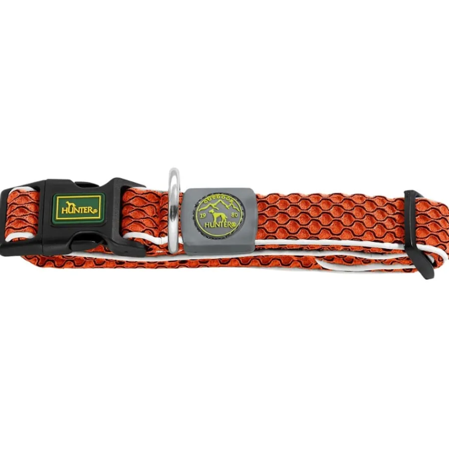 Hunter Hilo Vario Basic Collar naranja para perros New