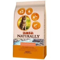 IAMS Adult Naturally Salmón pienso para gatos Outlet