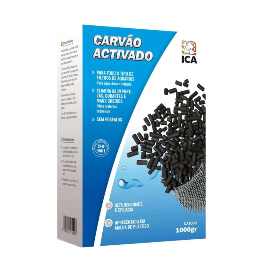 ICA Carbón activo para filtros de acuarios Online