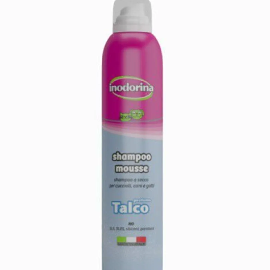 Inodorina Champú en Seco Talco para perros y gatos Best