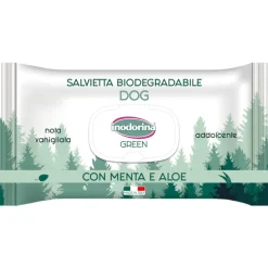 Inodorina Green Menta y Aloe Toallitas Húmedas para perros Clearance