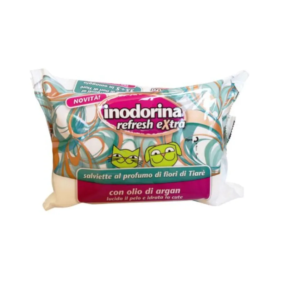 Inodorina Refresh Extra Toallitas húmedas para mascotas Best
