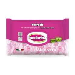 Inodorina Refresh Toallitas Húmedas Aloe Vera para perros y gatos Best
