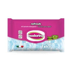 Inodorina Refresh Toallitas Húmedas Talco para mascotas Discount