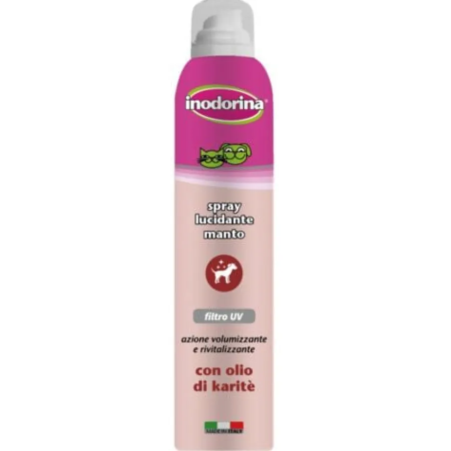 Inodorina Spray Brillo Filtro UV para perros y gatos Discount