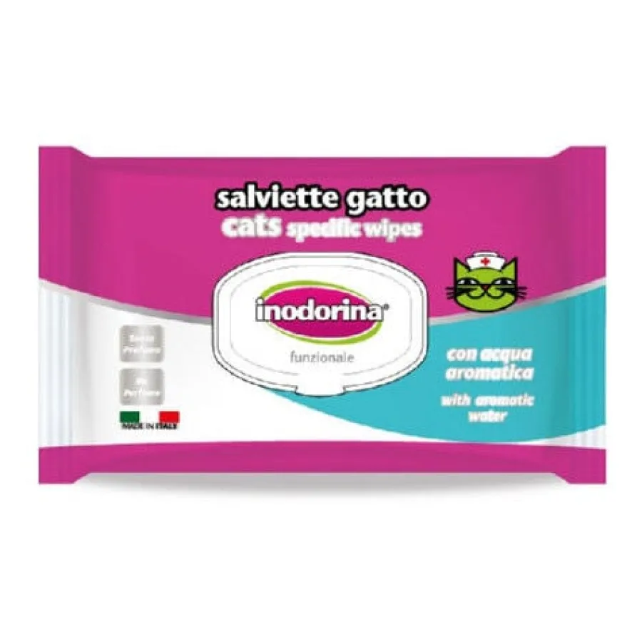 Inodorina Toallitas Húmedas para gatos Best