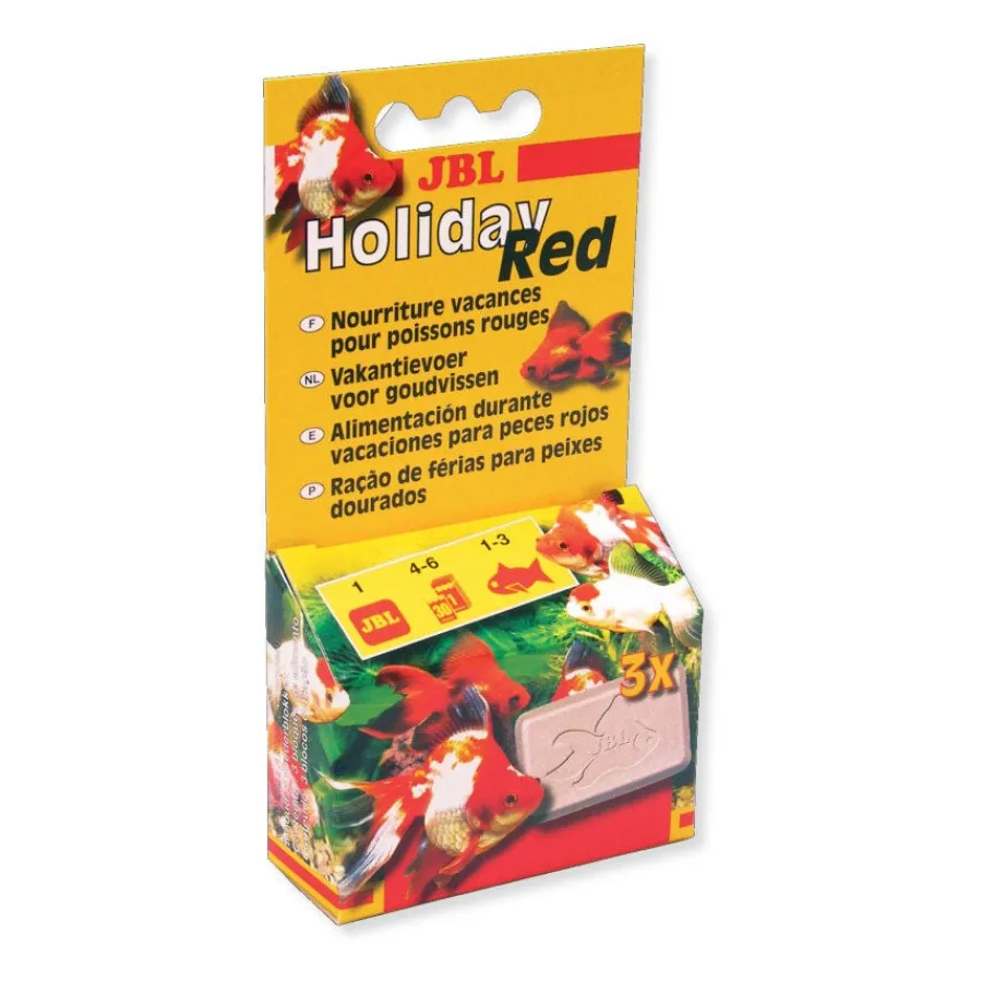 JBL Holiday Red Bloque de Comida para carpas doradas