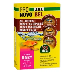 JBL Pronovo Bel Flakes Baby Set de alimento para cría para alevines de peces de acuario vivíparos Outlet