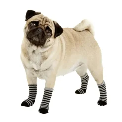 Flamingo Karlie Calcetines Negro y Gris para perros Hot