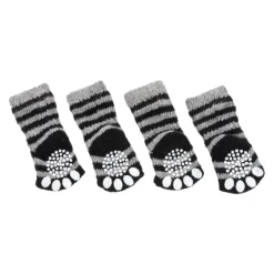 Flamingo Karlie Calcetines Negro y Gris para perros Hot