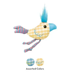 Kong Chirpz Chick Pájaro de peluche para gatitos Best
