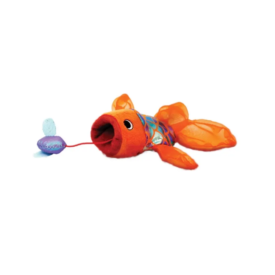Kong Crackles Gulpz Pez peluche para gatos Sale