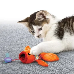 Kong Crackles Gulpz Pez peluche para gatos Sale
