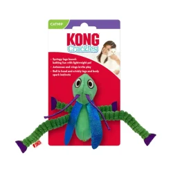 Kong Crackles Saltamontes de peluche para gatos