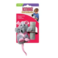 Kong Dr Noys Ratón Recargable con Plumas para gatos Sale